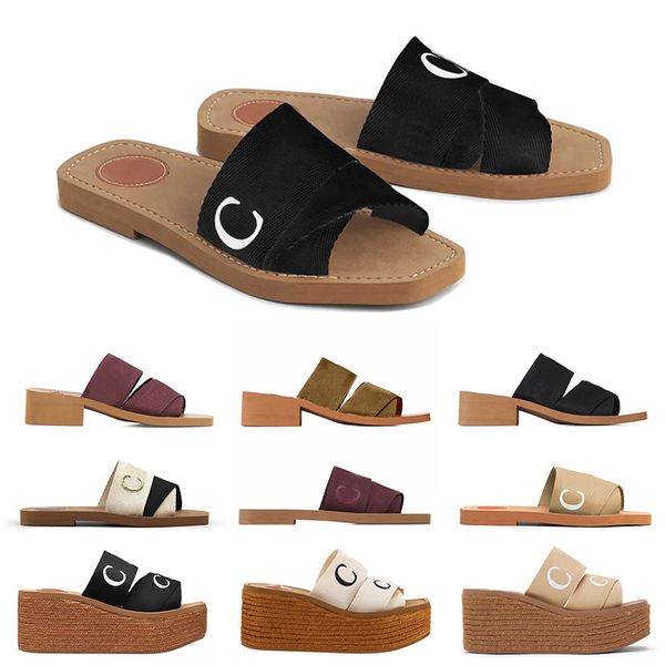 women canvas woody mules flat slippers designer slides in canvas balck white pink sail soft sandals mens ch fashion high heeled beach shoes, Black
women canvas woody mules flat slippers designer slides in canvas balck white pink sail soft sandals mens ch fashion high heeled beach shoes, Black