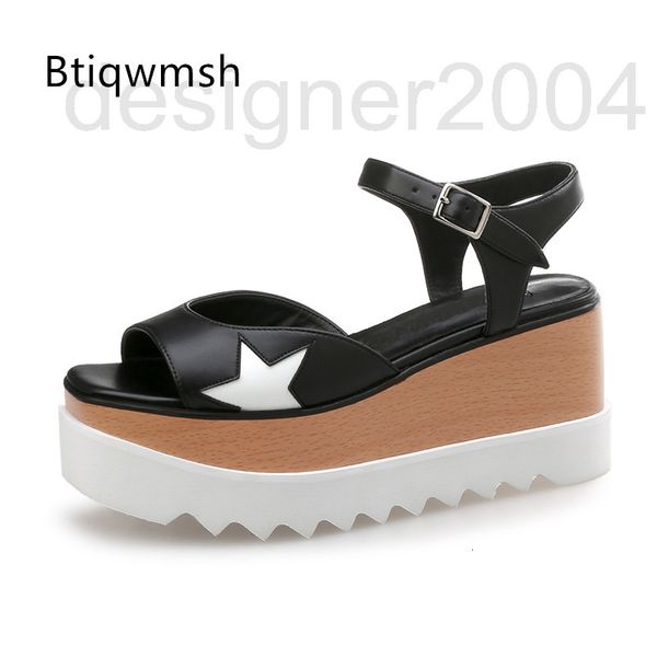 sandals designer 2021 platform wedges sandals women open toe star real leather high heel shoes woman casual summer dzv4, Black
sandals designer 2021 platform wedges sandals women open toe star real leather high heel shoes woman casual summer dzv4, Black