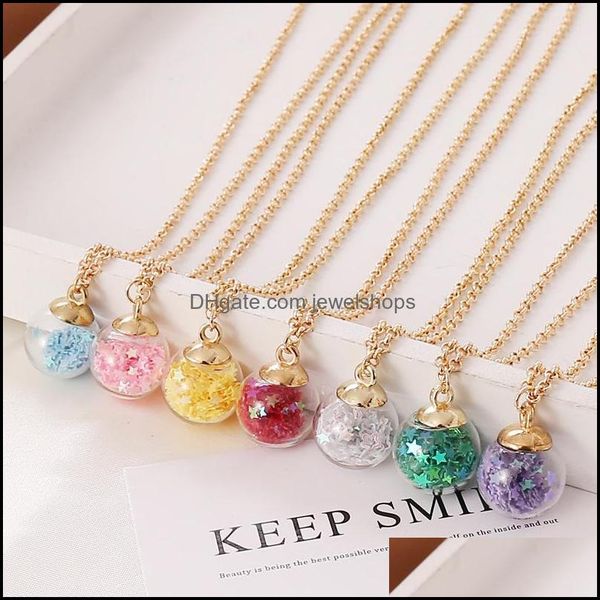 pendant necklaces 20 pcs/lot women necklaces fluorescent five-pointed star glass ball necklace wedding gift luxury jewelry dro dh9gn, Silver
pendant necklaces 20 pcs/lot women necklaces fluorescent five-pointed star glass ball necklace wedding gift luxury jewelry dro dh9gn, Silver