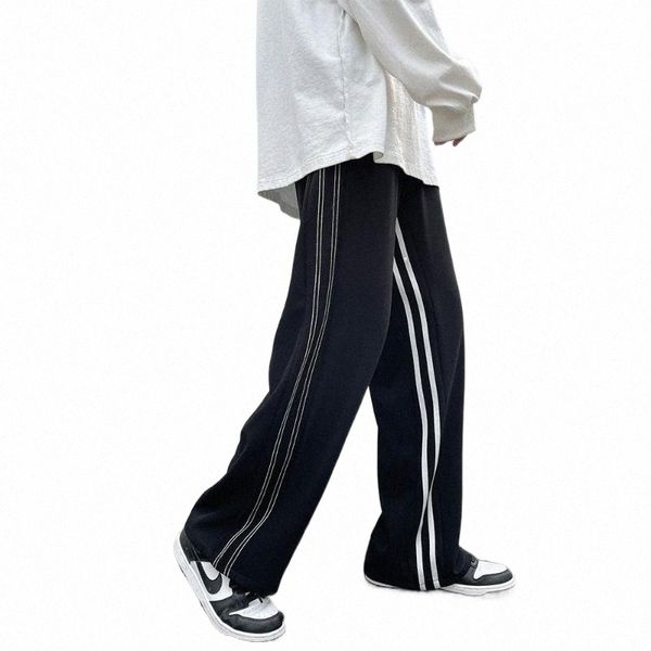men's pants men sweatpants casual fashion sports street home wear trousers loose baggy wide bottoms hip hop man clothes male 4017#, Black
men's pants men sweatpants casual fashion sports street home wear trousers loose baggy wide bottoms hip hop man clothes male 4017#, Black