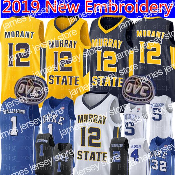 college basketball wears ja morant #12 murray state college real jersey mens yellow white dark blue ja morant basketball jerseys embroidery, Black
college basketball wears ja morant #12 murray state college real jersey mens yellow white dark blue ja morant basketball jerseys embroidery, Black