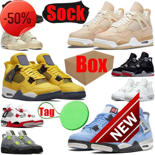 boots with box sock tag 4 4s mens basketball shoes shimmer lightning cactus jack red thunder sail university blue black cat men trainers spo
boots with box sock tag 4 4s mens basketball shoes shimmer lightning cactus jack red thunder sail university blue black cat men trainers spo