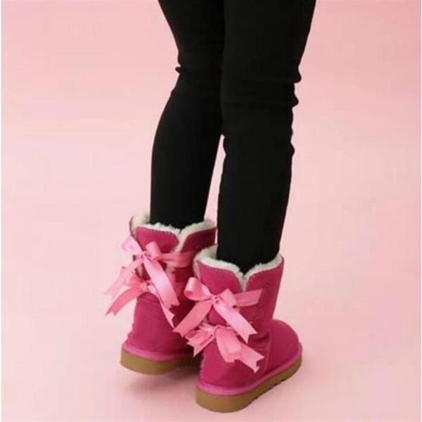 kids bailey 2 bows boots genuine leather toddlers snow boots solid botas de nieve winter girls footwear toddler girls boots 777239b, Black;grey
kids bailey 2 bows boots genuine leather toddlers snow boots solid botas de nieve winter girls footwear toddler girls boots 777239b, Black;grey