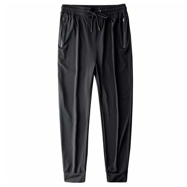 men's pants ice silk breathable hole casual trousers beam feet slim wild nine points sports fitness fishing cycling shorts 220827, Black
men's pants ice silk breathable hole casual trousers beam feet slim wild nine points sports fitness fishing cycling shorts 220827, Black