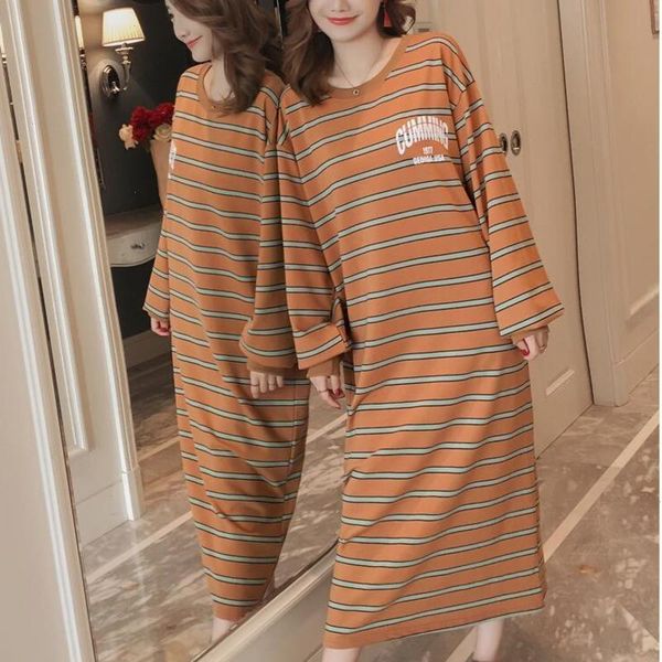 4900 spring dress autumn brown color stripe long sleeve t shirt women korean style, Black;gray
4900 spring dress autumn brown color stripe long sleeve t shirt women korean style, Black;gray