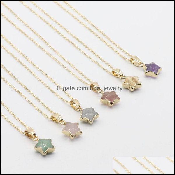 pendant necklaces stone alloy geometric stars gem healing crystal necklace ladies stainless steel fashion gifts drop delivery 2021 je dh9jk, Silver
pendant necklaces stone alloy geometric stars gem healing crystal necklace ladies stainless steel fashion gifts drop delivery 2021 je dh9jk, Silver