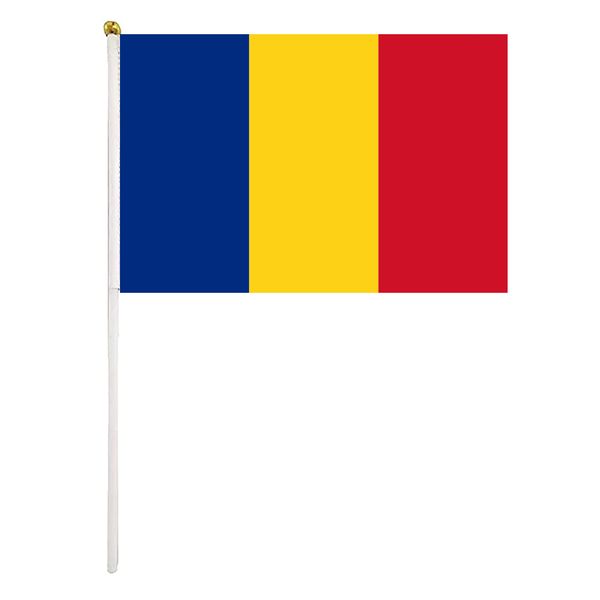 romania handheld flag 14x21 cm polyester mini hand waving flags with plastic flagpoles for festival events celebration
romania handheld flag 14x21 cm polyester mini hand waving flags with plastic flagpoles for festival events celebration
