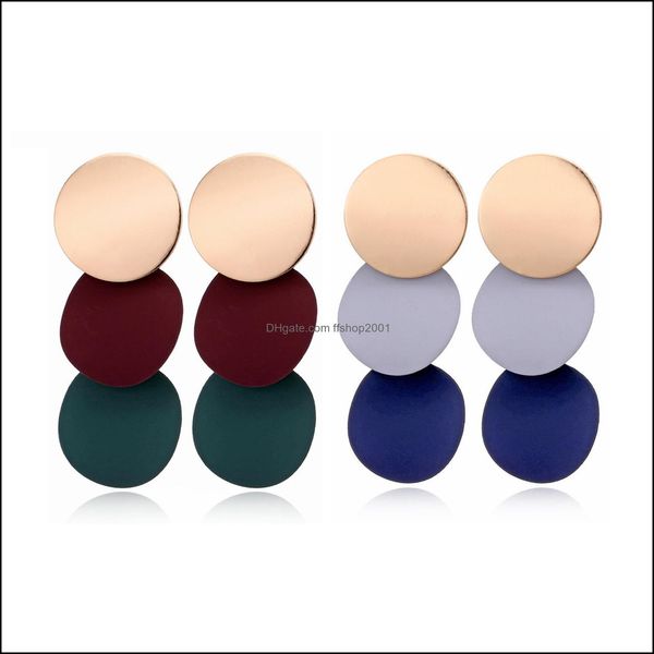 dangle chandelier round button stud earrings - triple gold blue acrylic matte paint curved discs drop jewelry gift for women delivery dh6py, Silver
dangle chandelier round button stud earrings - triple gold blue acrylic matte paint curved discs drop jewelry gift for women delivery dh6py, Silver