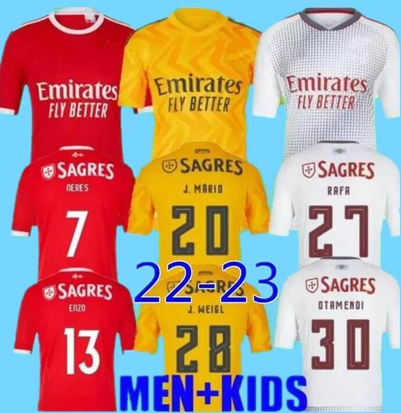 21 22 23 benfica soccer jersey fans player version seferovic waldschmidt everton pizzirafa darwin g.ramos 2021 2022 home away men kids kit f, Black;yellow
21 22 23 benfica soccer jersey fans player version seferovic waldschmidt everton pizzirafa darwin g.ramos 2021 2022 home away men kids kit f, Black;yellow