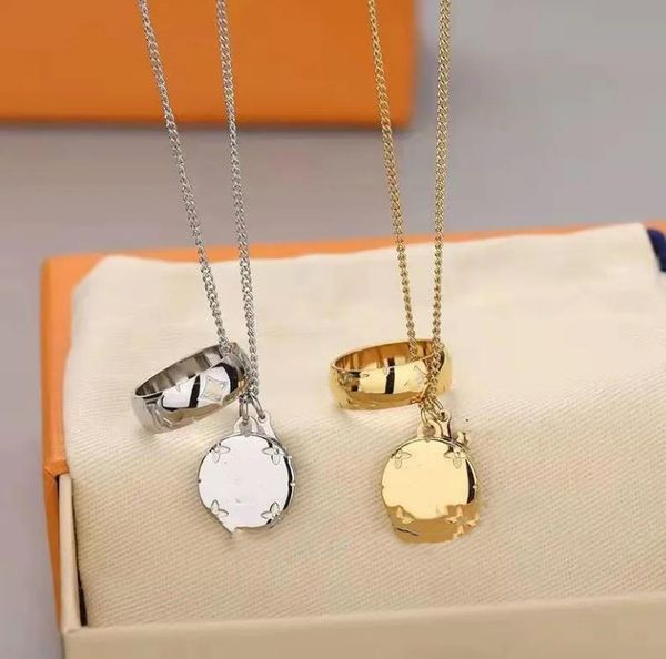 the 3-in-1 ring necklace is removable designer jewelry necklaces gold chain luxury heart for mens womens bijoux -1, Silver
the 3-in-1 ring necklace is removable designer jewelry necklaces gold chain luxury heart for mens womens bijoux -1, Silver