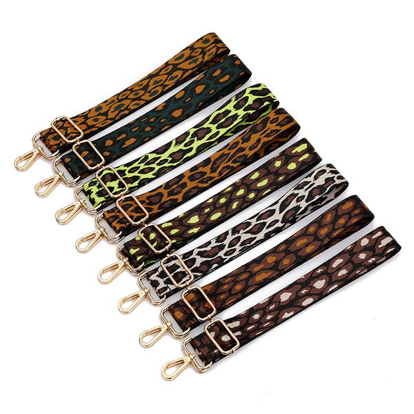 leopard wide 3.8cm bags strap for crossbody adjustable bag accessories belt nylon shoulder bags straps, Black
leopard wide 3.8cm bags strap for crossbody adjustable bag accessories belt nylon shoulder bags straps, Black