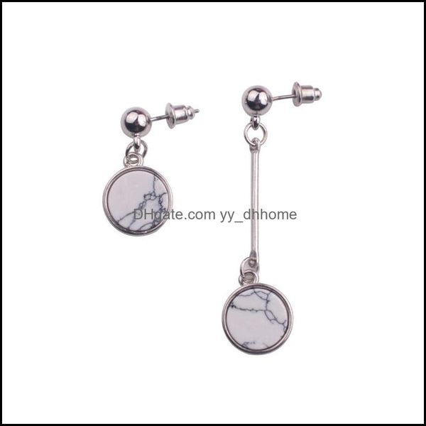 dangle chandelier fashion simple style asymmetry gold plated new shell black marble turquoise stone disc earrings for wo dhusa, Silver
dangle chandelier fashion simple style asymmetry gold plated new shell black marble turquoise stone disc earrings for wo dhusa, Silver