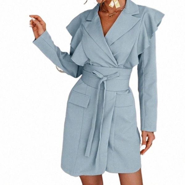casual dresses chic yellow long sleeve elegant blazer dress female ruffles bandage short bodycon party club fashion aesthetic k7s8#, Black;gray
casual dresses chic yellow long sleeve elegant blazer dress female ruffles bandage short bodycon party club fashion aesthetic k7s8#, Black;gray