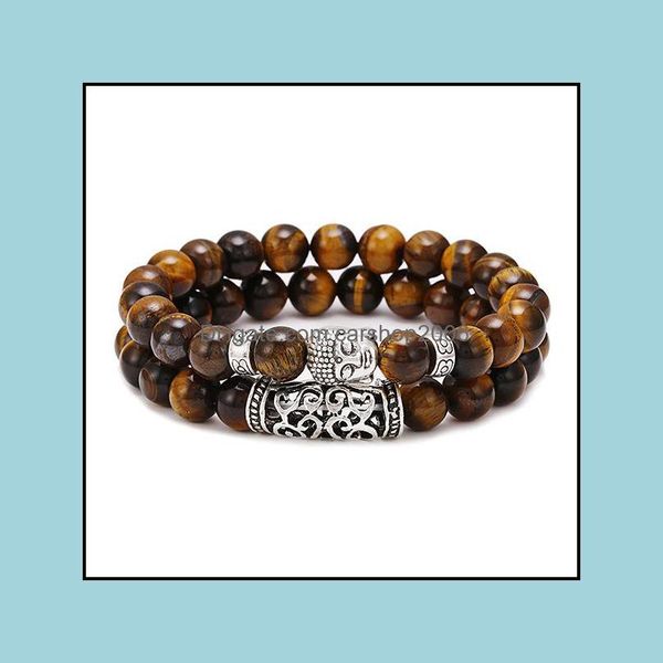 beaded strands natural stone set bracelet 2 pieces 8mm lava rock essential oil diffuser charm mens couple drop delivery 2021 jewelry dh5cr, Black
beaded strands natural stone set bracelet 2 pieces 8mm lava rock essential oil diffuser charm mens couple drop delivery 2021 jewelry dh5cr, Black