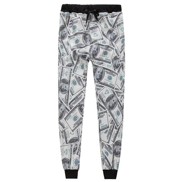 w1215 men women 3d pants casual fashion dollars printed paper money girl long length trousers cartoon size s-xl new 2015236n, Black
w1215 men women 3d pants casual fashion dollars printed paper money girl long length trousers cartoon size s-xl new 2015236n, Black