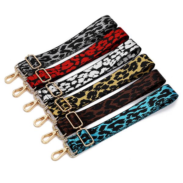 leopard bags strap for crossbody adjustable bag accessories belt nylon shoulder bags straps, Black
leopard bags strap for crossbody adjustable bag accessories belt nylon shoulder bags straps, Black