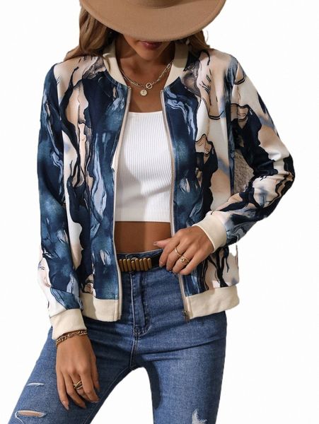 women's jackets graphic print zip up bomber jacket u43l#, Black;brown
women's jackets graphic print zip up bomber jacket u43l#, Black;brown