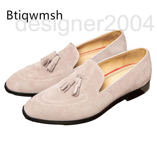 dress shoes designer beige suede shoes man toe pointed rivet tassel flat men fashion party pulv, Black
dress shoes designer beige suede shoes man toe pointed rivet tassel flat men fashion party pulv, Black