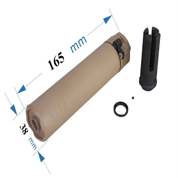 toy rifle with warcomp 556 style sound suppressor dummy extension flash hider 14 mm ccw threads231r
toy rifle with warcomp 556 style sound suppressor dummy extension flash hider 14 mm ccw threads231r