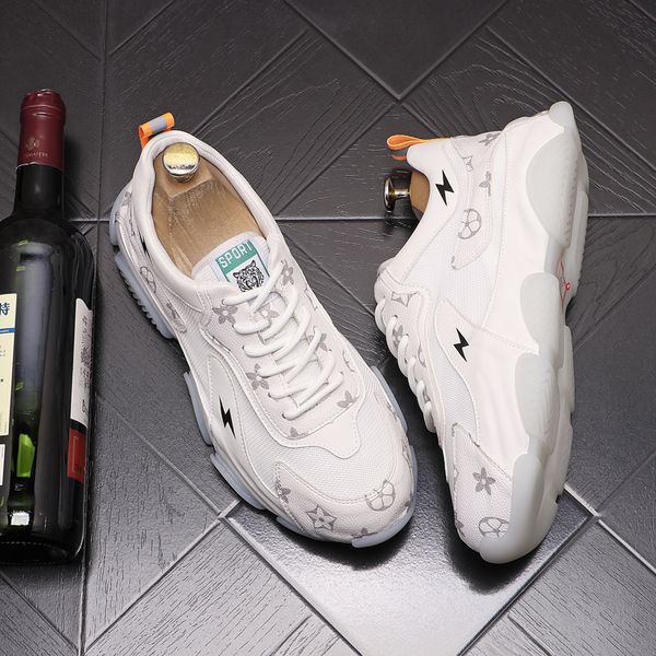 luxury designers dress wedding party shoes fashion mesh tenis breathable sports casual sneaker round toe thick bottom business leisure walki, Black
luxury designers dress wedding party shoes fashion mesh tenis breathable sports casual sneaker round toe thick bottom business leisure walki, Black