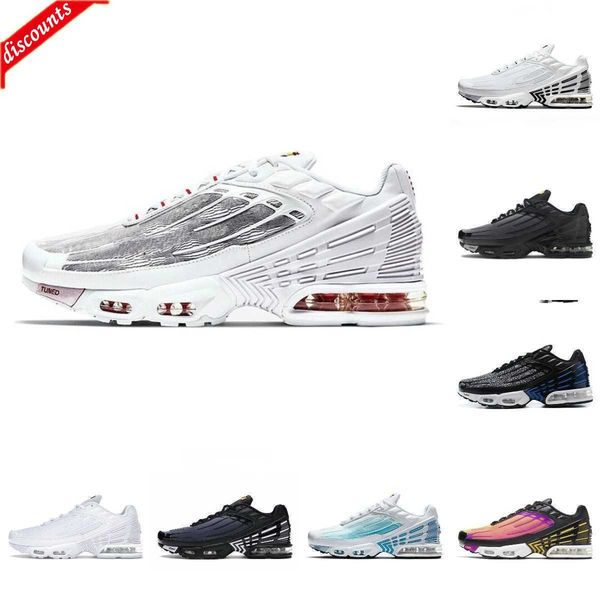 new sandals tn plus 3 tuned iii men sports shoes laser blue white leather tns requin obsidian hyper violet deep airs ghost green triple, Black
new sandals tn plus 3 tuned iii men sports shoes laser blue white leather tns requin obsidian hyper violet deep airs ghost green triple, Black