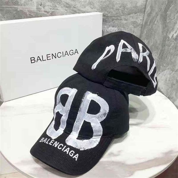 paris double b printed baseball cap graffiti hand-painted letters lovers fashion casual versatile caps224u, Blue;gray
paris double b printed baseball cap graffiti hand-painted letters lovers fashion casual versatile caps224u, Blue;gray