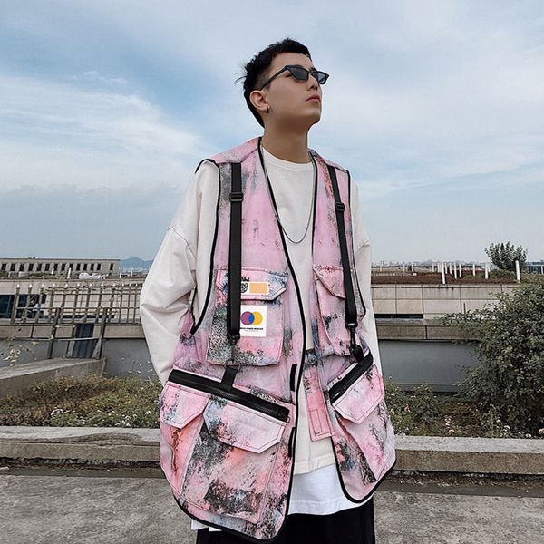 camouflage vest work stocks uucs wild ins fashion brand vest thin jacket multi-pocket tactical overalls, Black;white
camouflage vest work stocks uucs wild ins fashion brand vest thin jacket multi-pocket tactical overalls, Black;white