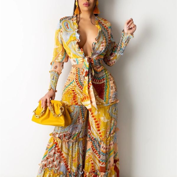 womens two piece pants arrival famous brand 2 pcs women set luxury print vneck long sleeve blouse and long pants summer casual outfits 22082, White
womens two piece pants arrival famous brand 2 pcs women set luxury print vneck long sleeve blouse and long pants summer casual outfits 22082, White