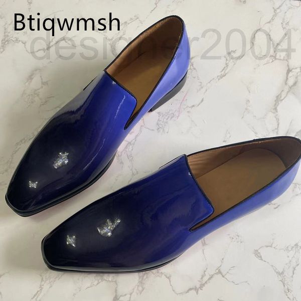 dress shoes designer blue gradient shoes man pointed toe slip on flat for men fashion party ffbe, Black
dress shoes designer blue gradient shoes man pointed toe slip on flat for men fashion party ffbe, Black