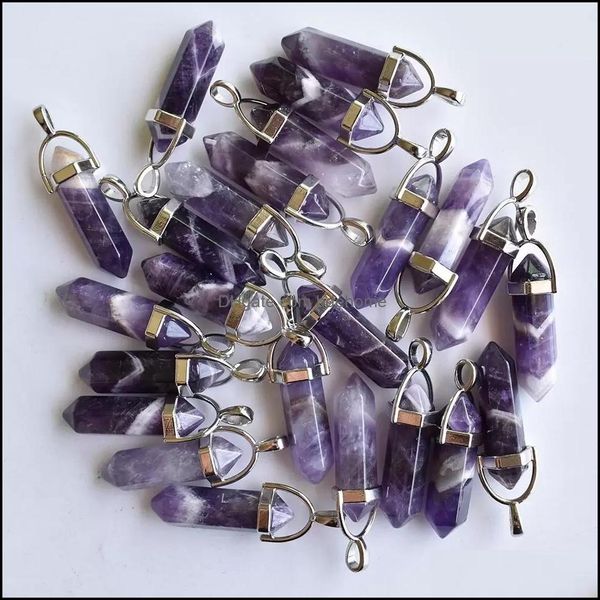 charms natural stripe amethysts hexagonal healing reiki point crystal pendants for jewelry making wholesale drop delivery 2021 findin dhp7d, Bronze;silver
charms natural stripe amethysts hexagonal healing reiki point crystal pendants for jewelry making wholesale drop delivery 2021 findin dhp7d, Bronze;silver
