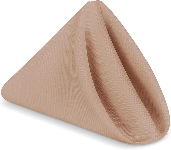 nobemall home cloth napkins 17 by 17 inches 100% polyester dinner napkins 12 pack
nobemall home cloth napkins 17 by 17 inches 100% polyester dinner napkins 12 pack