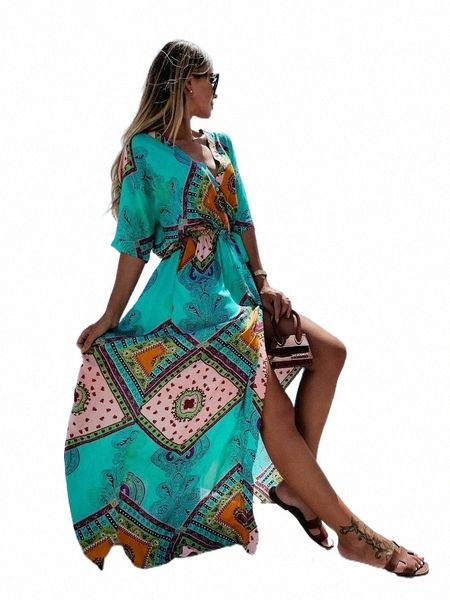 casual dresses bohemian printed bikini cover-ups elegant self belted kimono dress tunic women plus size beach wear swim suit cover up 2021 k, Black;gray
casual dresses bohemian printed bikini cover-ups elegant self belted kimono dress tunic women plus size beach wear swim suit cover up 2021 k, Black;gray