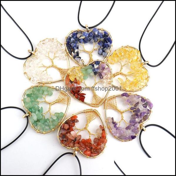pendant necklaces gold natural stone pendants heart shape reiki heal tree of life crystal necklace wire wrap stones rose quartz pendu dhs0z, Silver
pendant necklaces gold natural stone pendants heart shape reiki heal tree of life crystal necklace wire wrap stones rose quartz pendu dhs0z, Silver