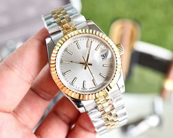 fashion classics watch 31mm womens quartz mens precision and durability automatic watches water resistant datejust 41mm 36 movement wristwat, Slivery;brown
fashion classics watch 31mm womens quartz mens precision and durability automatic watches water resistant datejust 41mm 36 movement wristwat, Slivery;brown