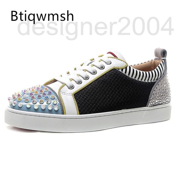 dress shoes designer blue white studded sneakers man toe round rivet lace up flat shoes men fashion walk moccasins uflk, Black
dress shoes designer blue white studded sneakers man toe round rivet lace up flat shoes men fashion walk moccasins uflk, Black