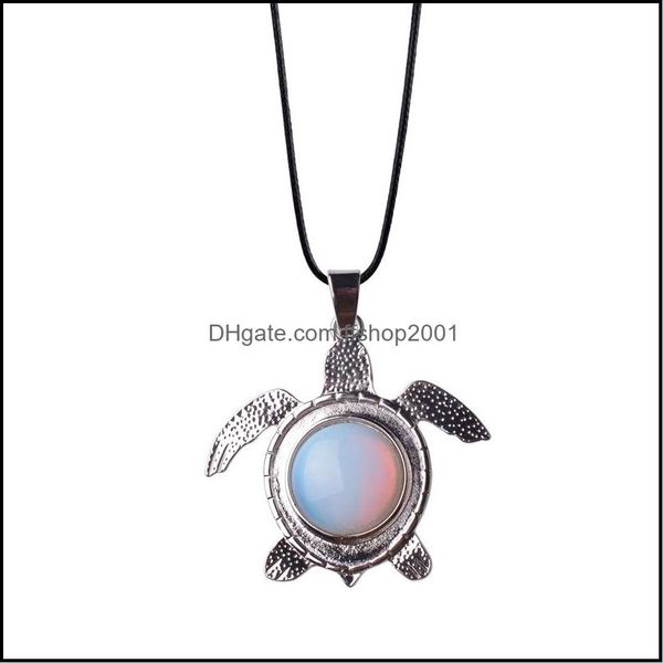pendant necklaces 12pc/set natural stone stainless steel turtle chakra turquoise men and women trendy jewelry for drop delivery 2021 dhltg, Silver
pendant necklaces 12pc/set natural stone stainless steel turtle chakra turquoise men and women trendy jewelry for drop delivery 2021 dhltg, Silver