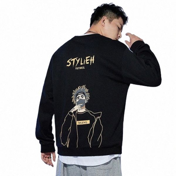men's hoodies & sweatshirts fashion long sleeve pullovers mens loose sports japanese style print male solid color hip hop streetwear y3, Black
men's hoodies & sweatshirts fashion long sleeve pullovers mens loose sports japanese style print male solid color hip hop streetwear y3, Black