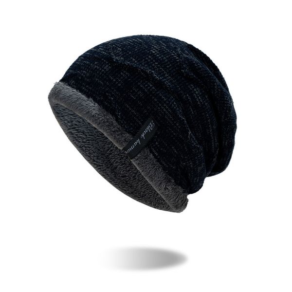 skull caps fleece warm knitted wool hat beanie men's autumn winter fashion style outdoor pullover cap, Blue;gray
skull caps fleece warm knitted wool hat beanie men's autumn winter fashion style outdoor pullover cap, Blue;gray