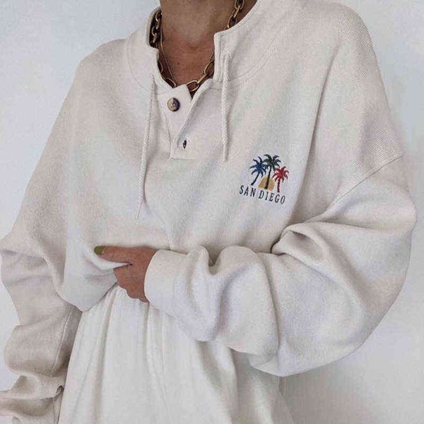 women's hoodies sweatshirts white vintage lace up stand collar oversized sweatshirt women 2021 autumn thin niche fashion bulk items wh, Black
women's hoodies sweatshirts white vintage lace up stand collar oversized sweatshirt women 2021 autumn thin niche fashion bulk items wh, Black