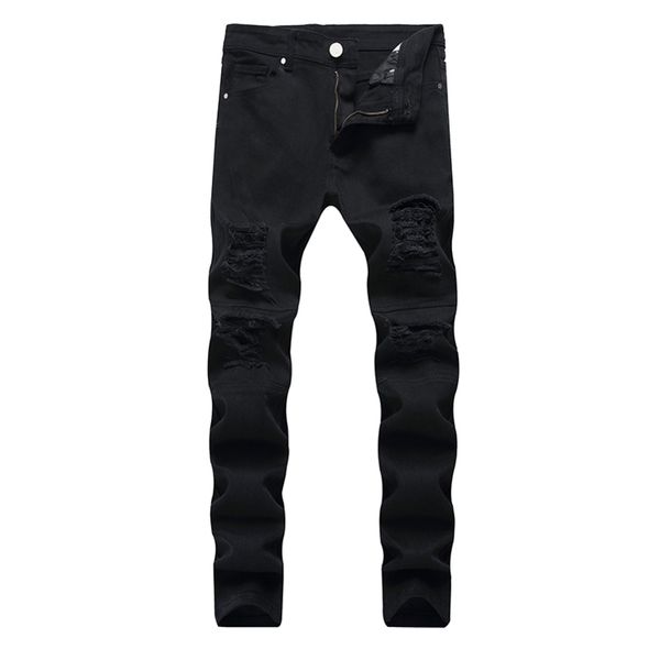 men's jeans frayed men jeans trendy microelastic small straight young fashion trousers four season for male large size 220827, Blue
men's jeans frayed men jeans trendy microelastic small straight young fashion trousers four season for male large size 220827, Blue