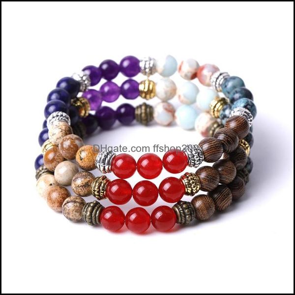 charm bracelets mix-and-match assorted stone beads bracelet women men yoga hand string jewelry friendship gift drop delivery 2021 dhse dhvcc, Golden;silver
charm bracelets mix-and-match assorted stone beads bracelet women men yoga hand string jewelry friendship gift drop delivery 2021 dhse dhvcc, Golden;silver