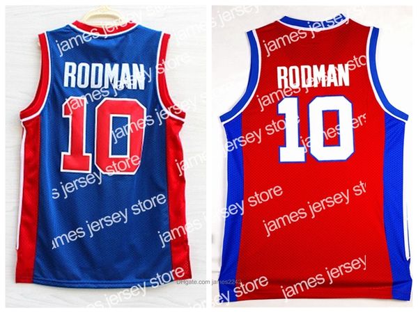 basketball jersey good quality embroidery vintage red blue rodman mens college university basketball jerseys stitched shirts size s-2xl, Black;red
basketball jersey good quality embroidery vintage red blue rodman mens college university basketball jerseys stitched shirts size s-2xl, Black;red
