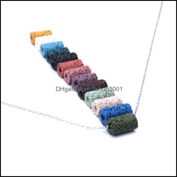 pendant necklaces colorf cylinder pink blue green black brown lava stone aromatherapy essential oil per diffuser necklace collar jewe dh8ce, Silver
pendant necklaces colorf cylinder pink blue green black brown lava stone aromatherapy essential oil per diffuser necklace collar jewe dh8ce, Silver