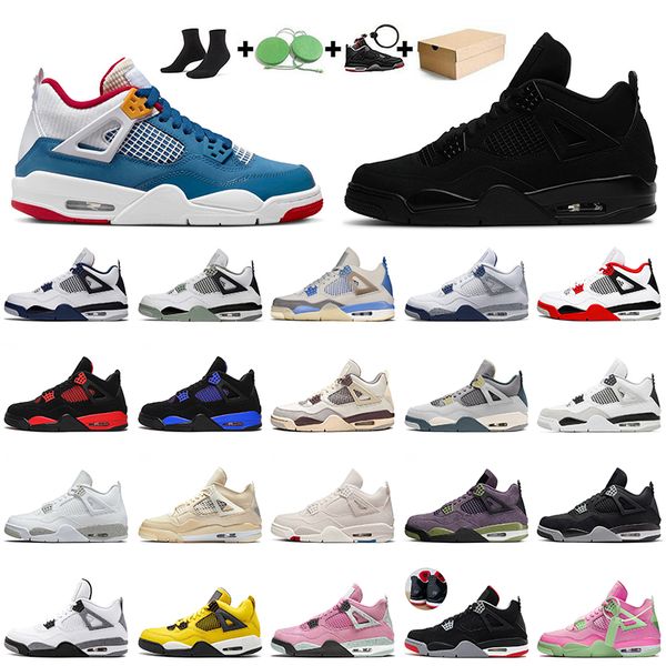 with box 2022 women mens 4 basketball shoes fashion jumpman 4s messy room military black cat midnight navy fire red blue thunder sail outdoo
with box 2022 women mens 4 basketball shoes fashion jumpman 4s messy room military black cat midnight navy fire red blue thunder sail outdoo