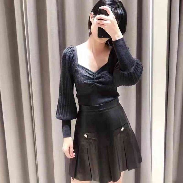 skirts fadan autumn and winter fashion versatile slim skirt solid pleated small leather short female, Black
skirts fadan autumn and winter fashion versatile slim skirt solid pleated small leather short female, Black