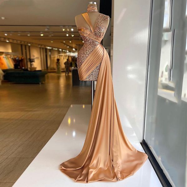 champagne short evening dresses sleeveless v neck halter satin thigh length sparkling beaded appliques 3d sequins celebrity plus size party, Black;red
champagne short evening dresses sleeveless v neck halter satin thigh length sparkling beaded appliques 3d sequins celebrity plus size party, Black;red