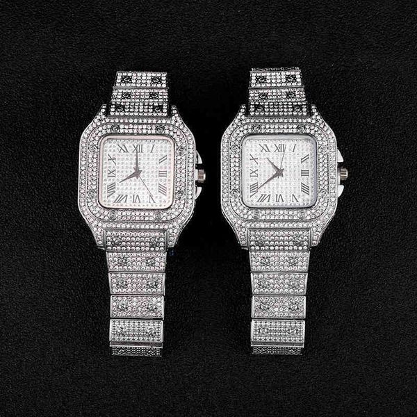 2022 new iced out men watch square diamondd black numbers quartz luxury hip hop wrist watch roman clock relogio masculino, Slivery;brown
2022 new iced out men watch square diamondd black numbers quartz luxury hip hop wrist watch roman clock relogio masculino, Slivery;brown