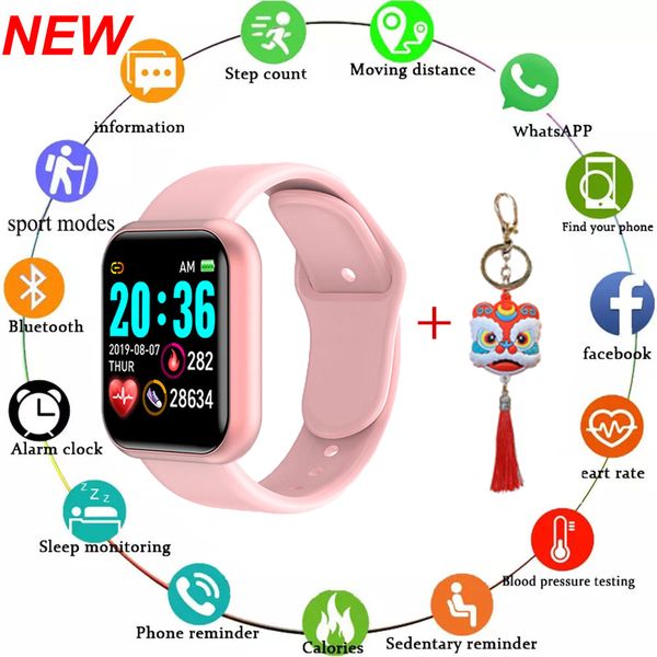 children watches connected watch child children smart watch fitness tracker sport heart rate monitor blood women bracelet y68 boy girl watch, Blue
children watches connected watch child children smart watch fitness tracker sport heart rate monitor blood women bracelet y68 boy girl watch, Blue