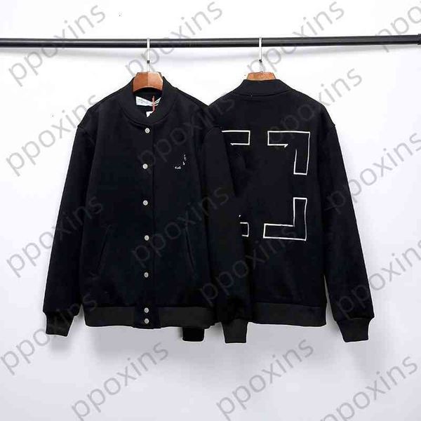 offs men's jacket trendy -ow winter new embroidered arrow and women's baseball woolen windbreakers coat, Black;brown
offs men's jacket trendy -ow winter new embroidered arrow and women's baseball woolen windbreakers coat, Black;brown