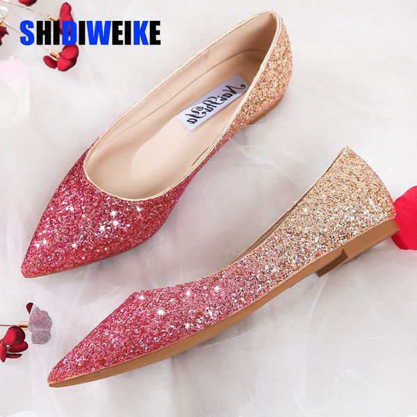 dress shoes fashion wanita flat sepatu balet bling menunjuk toe flats elegan nyaman mengkilap datar pernikahan ukuran 3145 220827, Black
dress shoes fashion wanita flat sepatu balet bling menunjuk toe flats elegan nyaman mengkilap datar pernikahan ukuran 3145 220827, Black